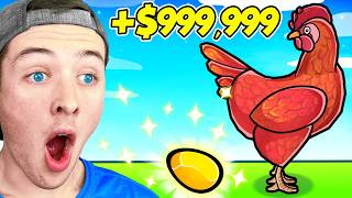 Spending 974969 in EGG FARM TYCOON roblox [upl. by Maxfield93]