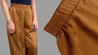 ⭐️ I taught my friends how to sew this style of pants everyone found it easy [upl. by Reginald]