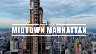 Drone Midtown Manhattan [upl. by Tema]