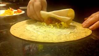 Wrap it How to roll a wrap torilla [upl. by Oneill697]