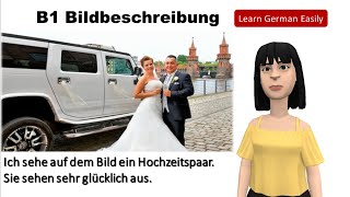 Prüfung B1 Bildbeschreibung 4 Bilder وصف الصورة B1 امتحان [upl. by Wera207]