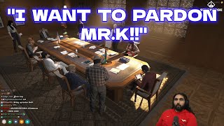 MrK Gets Pardoned By Mayor Max After Losing Court Case Yesterday NoPixel 40 [upl. by Onin]