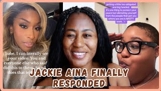 Jackie AinaAsamoah Finally Responded To Blocking People  Unpopular Opinion About Jackie Aina Drama [upl. by Quintessa]