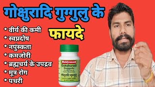 Gokshuradi Guggulu Ke fayde  गोक्षुरादि गुग्गुलु के फायदे  Bhai Anjay Ayurveda [upl. by Nroht]