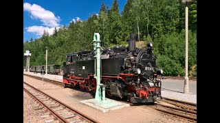 Weißeritztalbahn  Kurort Kipsdorf Teil 2 Bahnhof [upl. by Nirro]