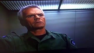 Stargate sg1 s7 Ep 15 sam humming sg1 theme song [upl. by Aicillyhp]