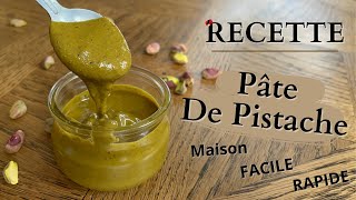 RECETTE  Pâte de Pistache Maison [upl. by Yme786]