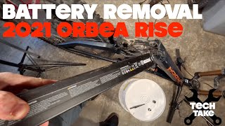 Orbea Rise Battery Removal [upl. by Gudrun]