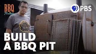 Building a Barbecue Pit  BBQ with Franklin  Full Episode [upl. by Sheya]