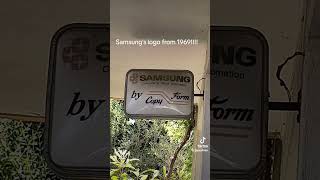 Samsungs logo back from 1969 [upl. by Annitsirhc274]