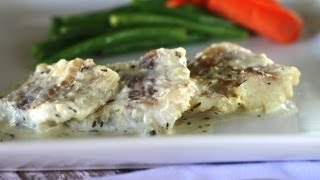 Baked fish in cream sauce Ca sot kem [upl. by Chlores59]