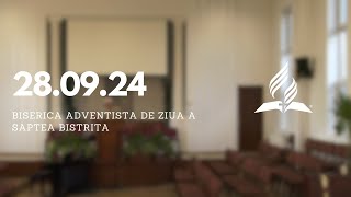 🔴Adventist Bistrita LIVE  28092024 [upl. by Compton]