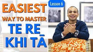 Lesson 6 Practice Beat TE RE KHI TĀ  Learn Mridanga Easily by Krishna Kripa Dasa [upl. by Clara]