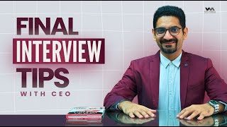 5 FINAL interview tips Nailing an interview with a CEO [upl. by Naylor]