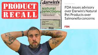 FDA RAW PET FOOD RECALL Darwin’s Natural Selections [upl. by Anihta]