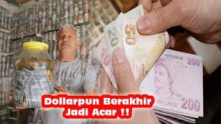 Sadarkan Warga Turki Yang Enggan Menukar Dollar Pria Turki Ini Nekad Mengacar Dollar [upl. by Millur]