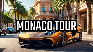 MONACO LIVE WORKING TOUR Supercars amp luxurious lifestyle monte carlo [upl. by Annam]