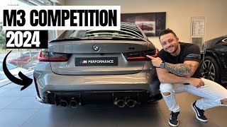 REVIEW BMW M3 COMPETITION 2024 COM NOVO PAINEL DIGITAL 🔥 [upl. by Assilak]