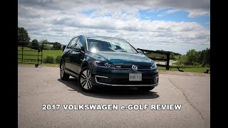 2017 Volkswagen eGolf Review [upl. by Glynias]