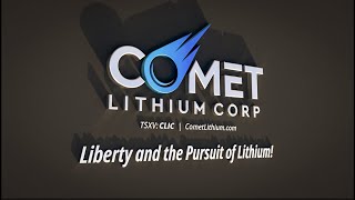 Comet Lithium  Corporate Video  January 2024 [upl. by Gibson]