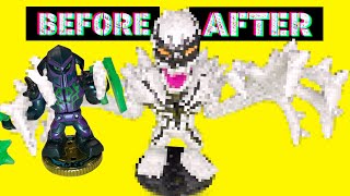 Custom Akedo Warriors Symbiote Edition I Made AntiVenom But Is He Good Or Is He Evil [upl. by Namreh]