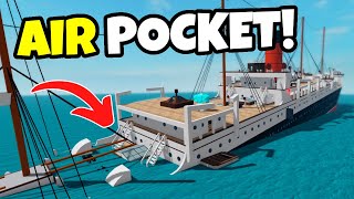 Testing MOST REALISTIC SINKING SHIP GAMES Roblox [upl. by Eyllom173]