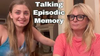 Episodic memory thoughts AbbeyRomeo abbeysautism [upl. by Hcab]