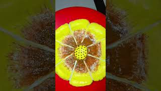 wall putty sunflower plate 🍽️wall putty se banaye cup rakhne ki plate vo bhi unique style meshorts [upl. by Alsi]