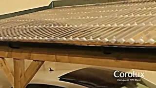 How to Install Corolux PVC Roof Sheets [upl. by Eppillihp]