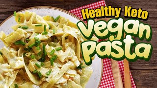 Keto Recipe  Keto Vegan Pasta Recipe [upl. by Adnahcal]