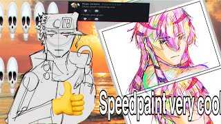 Flashing lightsfast moving images Speedpaint [upl. by Sirrot]