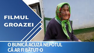 O bărtână din Căușeni își acuză nepotul că o maltratează [upl. by Neelyahs]