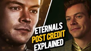 Eternals End Credits Harry Styles Starfox Explained [upl. by Festatus]