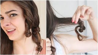 Cocoon Curls Tested  Overnight Curling FAIL [upl. by Gnoy]