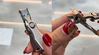 Auto Lock Portable Anti Splash Nail Clipper Review 2021 Does it work？ [upl. by Babette]