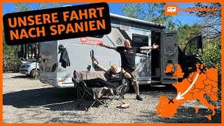 Unsere erste Fahrt mit dem Wohnmobil 🚐  1800 km nach San Sebastian  Etappe 1 [upl. by Onitsuaf832]