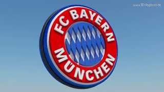 3D Logo HD Animation FC Bayern  FCB [upl. by Alonzo666]