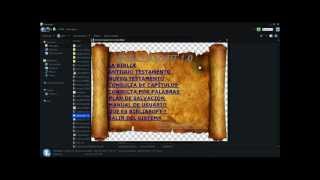 como descargar LA BIBLIA virtual EN TU PC GRATIS [upl. by Hemetaf]