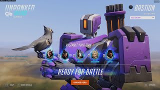 Bastion Gameplay No Commentary Overwatch 2 PC 1080p 60 [upl. by Sicard]