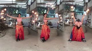 Nora Fatehi Fire Belly Dance On Saki Saki Song [upl. by Hildie]