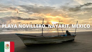 🇲🇽🏝️🦐Playa Novillero Nayarit México The Longest Beach In Latin America🌊🏄‍♂️🇲🇽 [upl. by Marsiella11]