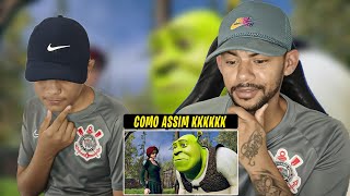 O Casamento Infeliz de Shrek  Animação 3D React [upl. by Eylatan433]