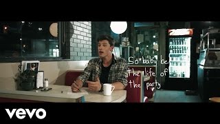 Shawn Mendes  Life Of The Party Official Lyric Video [upl. by Eckmann]