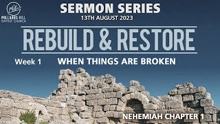 PHBC Family Worship Service REBUILD amp RESTORE When Things are Broken [upl. by Wrand]