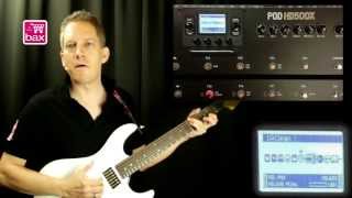 Line 6 POD HD500X Modeling Effectprocessor Voor Gitaar Review  Bax Music [upl. by Esilehc]