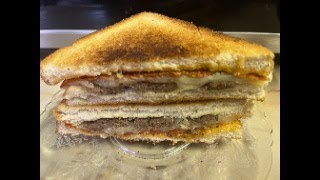 grandmahursheycooks E73Pizza Grilled Cheese [upl. by Chimene150]