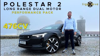 Polestar 2 Dual Motor Performance Pack Review 4K  476cv quotFull Extrasquot [upl. by Dnaloy]