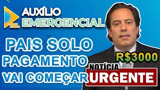 AUXÍLIO EMERGENCIAL RETROATIVO DE R 3000 LIBERADO PARA PAI SOLO  QUEM AINDA VAI RECEBER [upl. by Wiley]