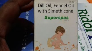 Superspas Drops  Relieves Infant Colic  Griping Pain and Flatulence Use Full Hindi Reviews [upl. by Oleusnoc]