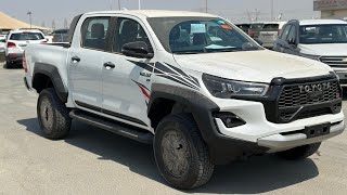 2024 TOYOTA HILUX 40L V6 GRSPORT AT NEW SHAPE 2024 V6 GRSPORT AT شكل تويوتا هايلكس جديد [upl. by Aiyotal858]